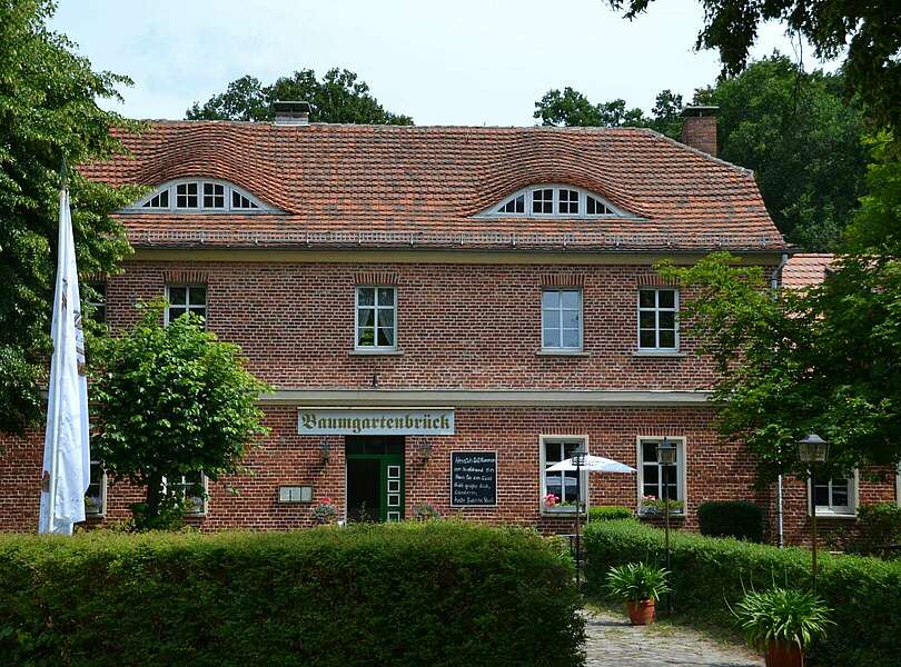 Gaststätte Baumgartenbrück in Geltow 