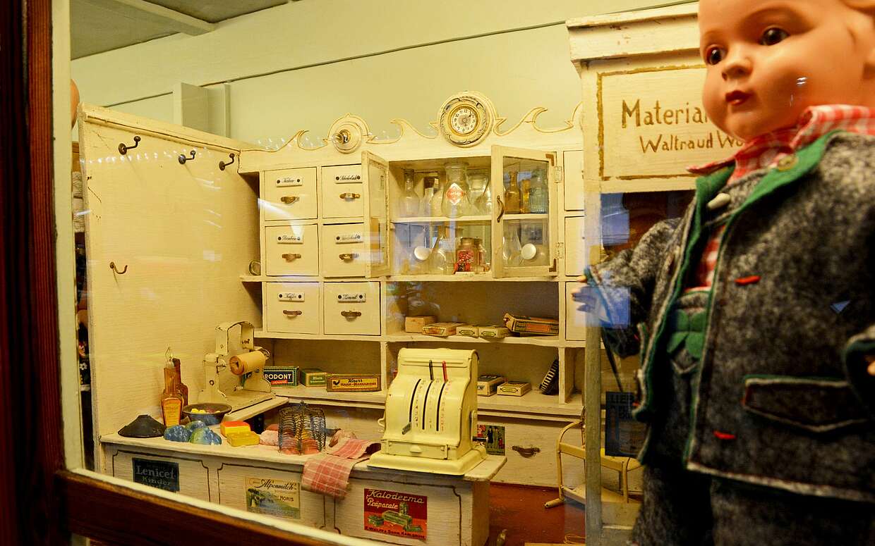 Historischer Kaufmannsladen im Spielzeugmuseum Havelland