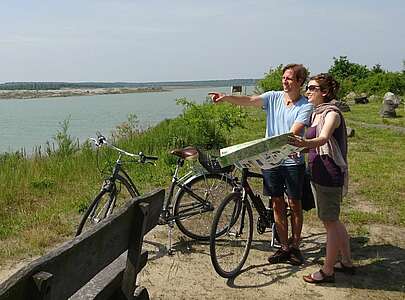 Radfahrer in Wanninchen