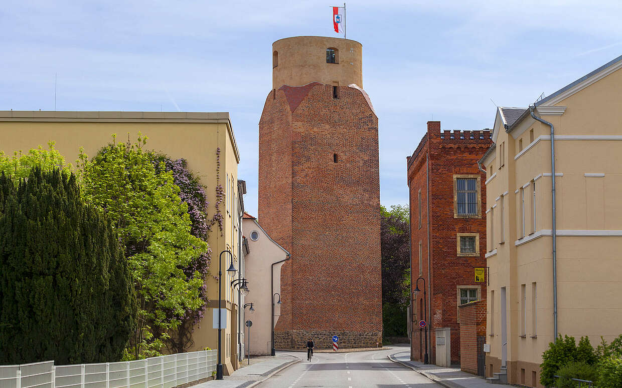 Gleich hinter dem Lubwartturm liegt das Kreismuseum mit einer sehenswerten Ausstellungen zum sächsischen Marionettentheater.