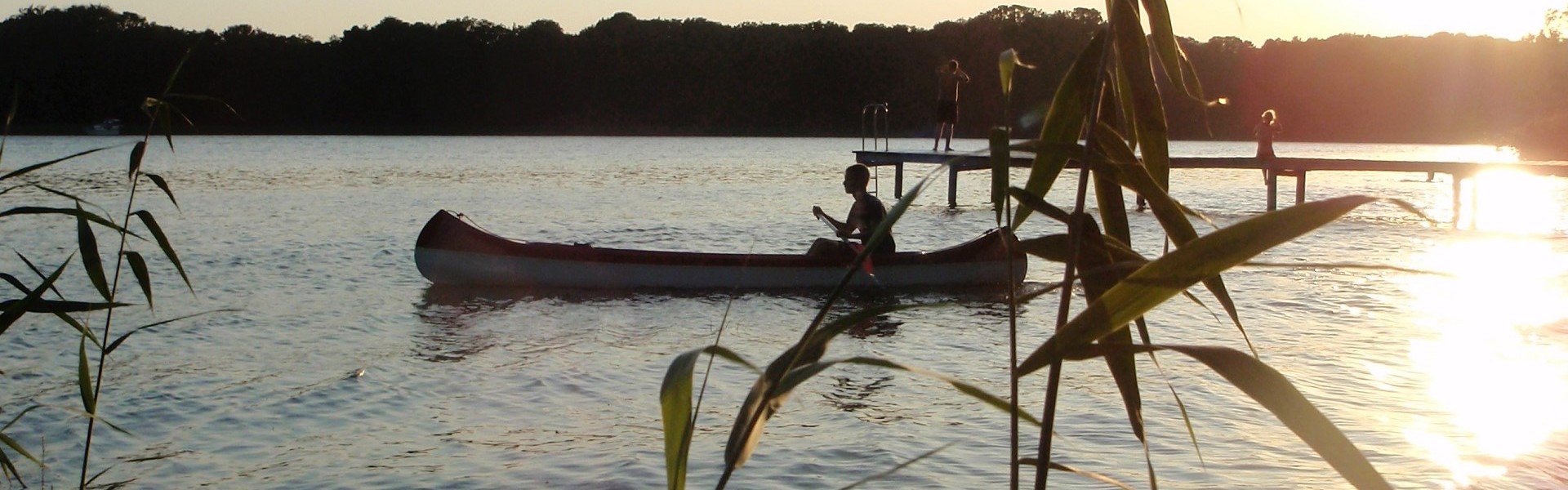 Ausflüge mit Kanu und Kajak durch das Ruppiner Seenland