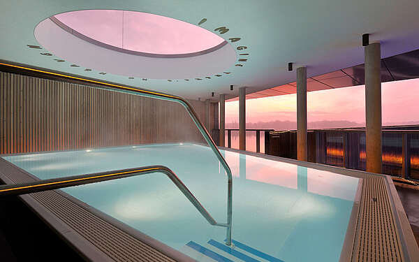 Soleschwebebecken, Foto: Resort Mark Brandenburg