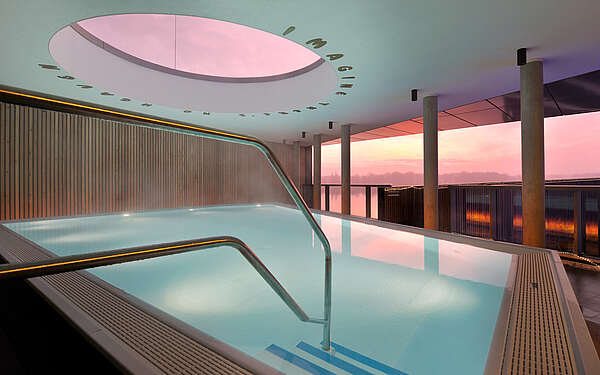 Soleschwebebecken, Foto: Resort Mark Brandenburg