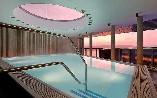 Soleschwebebecken, Foto: Resort Mark Brandenburg