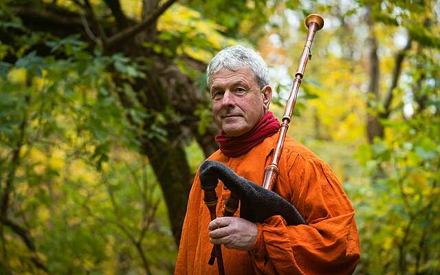 Ralf Rabe auf der Burg Rabenstein