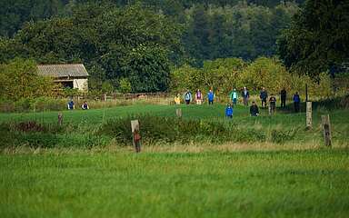 Wanderer im Rhinluch
