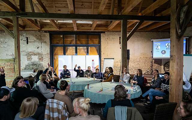 Workshop in der Spargelscheune