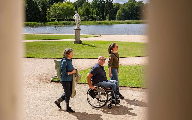 Im Schlosspark Rheinsberg