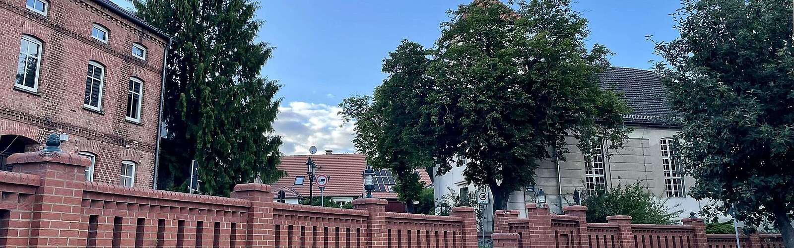 View of the church in Flecken Zechlin