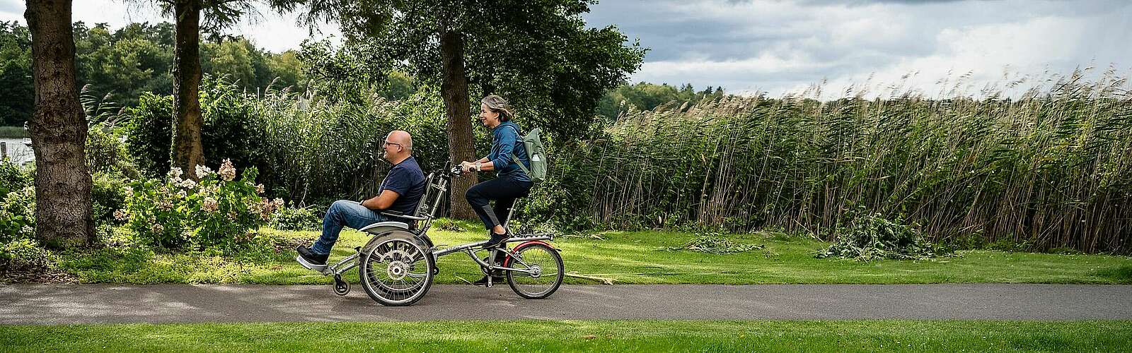 Tour with the Rollfiets in Rheinsberg,
            
        
                
                
                    Picture: Madlen Krippendorf