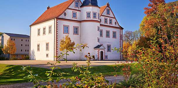 Schloss Königs Wusterhausen im Herbst