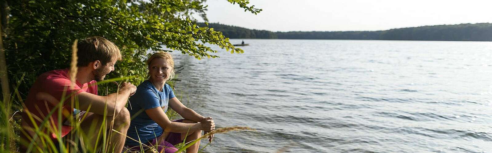 Entspannte Pause am Stechlinsee,
            
        
                Foto: TMB Tourismus-Marketing Brandenburg GmbH/Wolfgang Ehn
