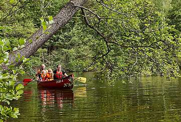 Familien-Kanutour im Naturpark Dahme-Heideseen