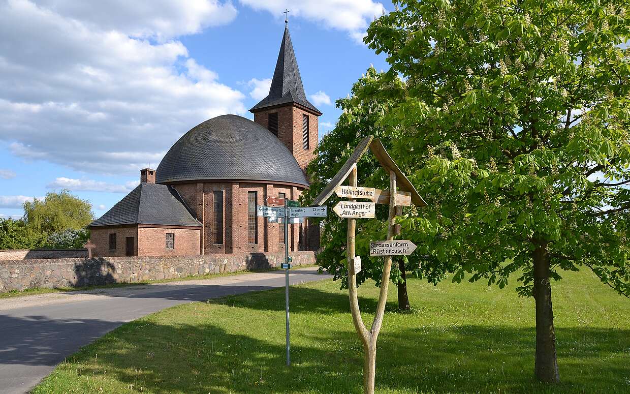 Die Kirche in Kunersdorf