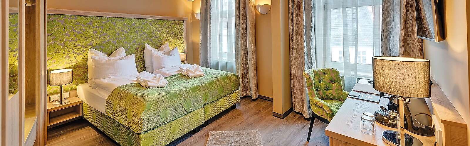 Deluxe Doppelzimmer im Hotel Ebusch
