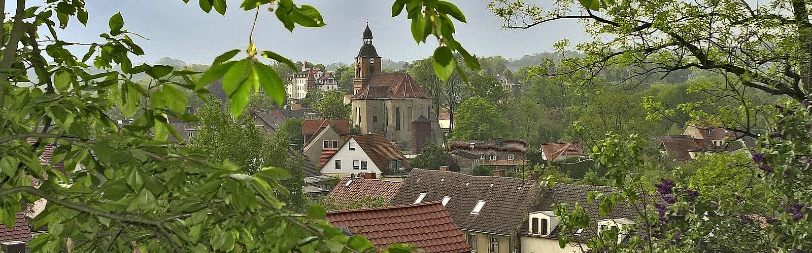 Blick auf Buckow,
            
        
                Foto: Kultur- und Tourismusamt Märkische Schweiz/Kein Urheber bekannt