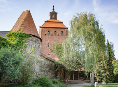 Steintor und Külzpark Bernau bei Berlin