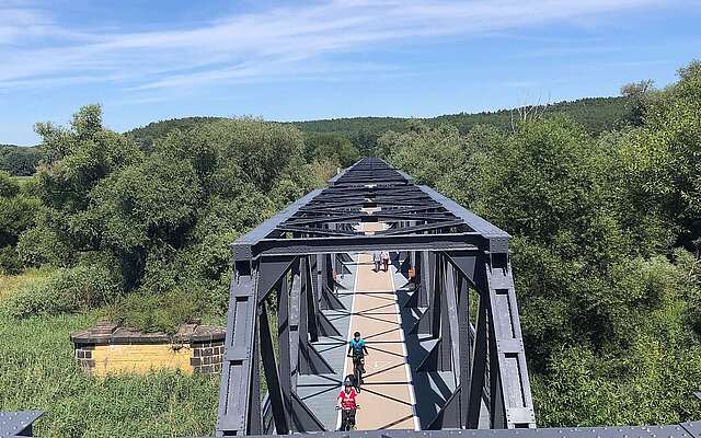 Blick auf die Europabrücke