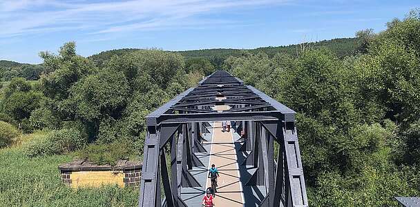 Blick auf die Europabrücke