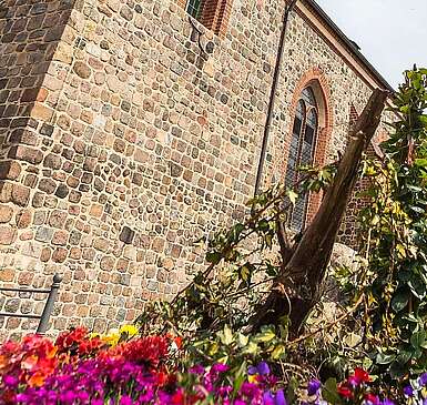 An der Stadtpfarrkirche Beelitz