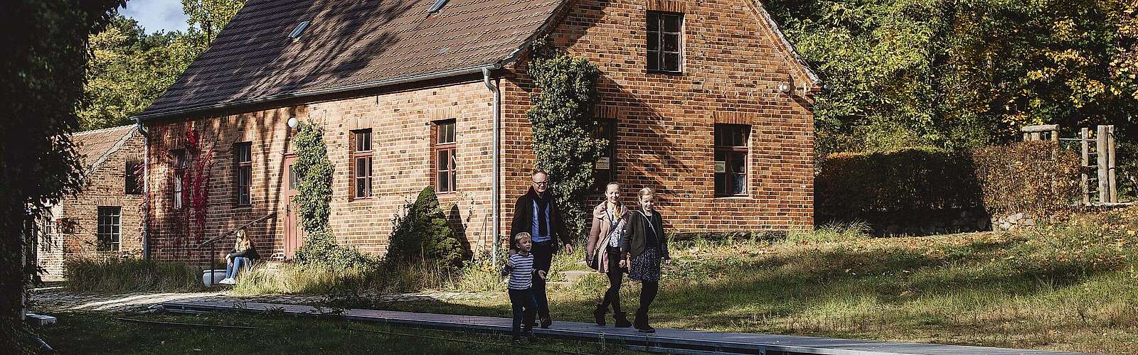 Familienspaziergang in Glashütte