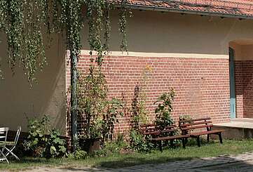 Blick auf das Kolonisten Kaffee in Neulietzegöricke