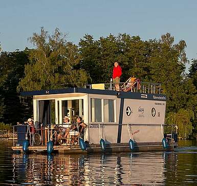 Hausboottour ohne Barrieren