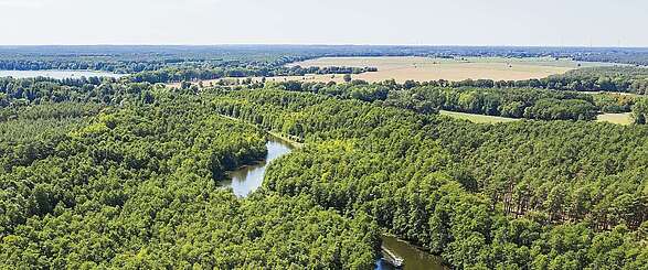 Mit dem Hausboot am Wolziger See