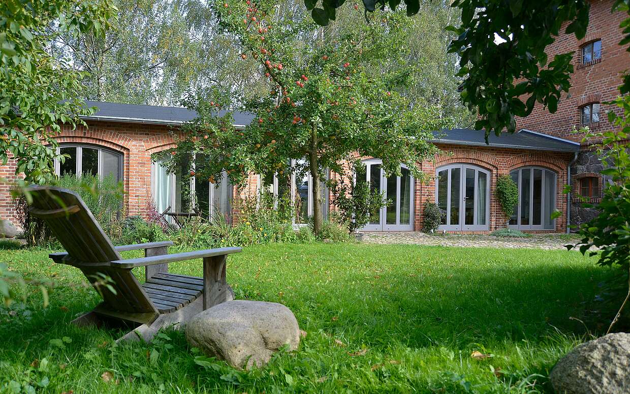 Urlaub auf dem Gutshof Kraatz: In den Ferienwohnungen geht das.