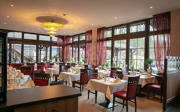 Blick in das Royal Restaurant