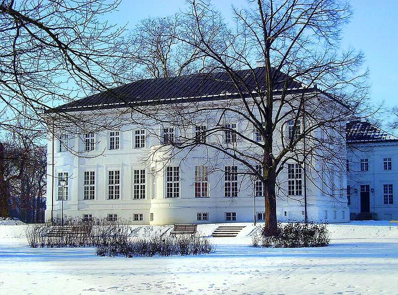 Schloss Neuhardenberg im Winter