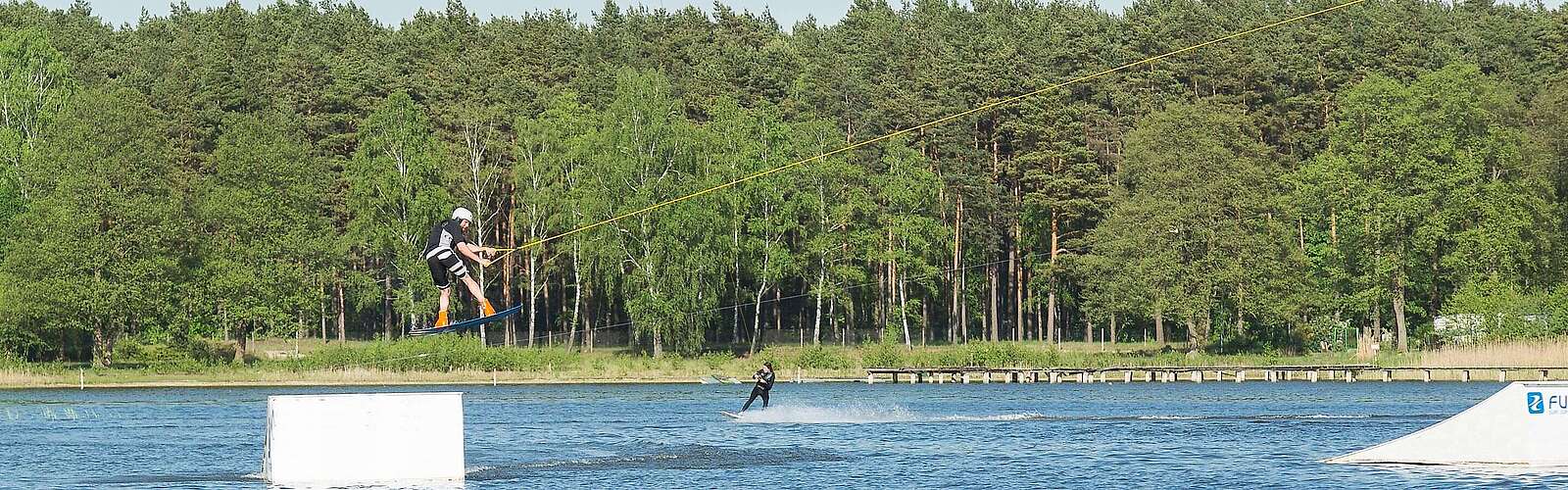 Wakeboarding im Wakepark Petersdorf