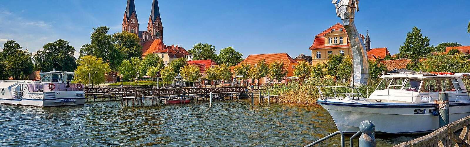 Bollwerk am Ruppiner See in Neuruppin
