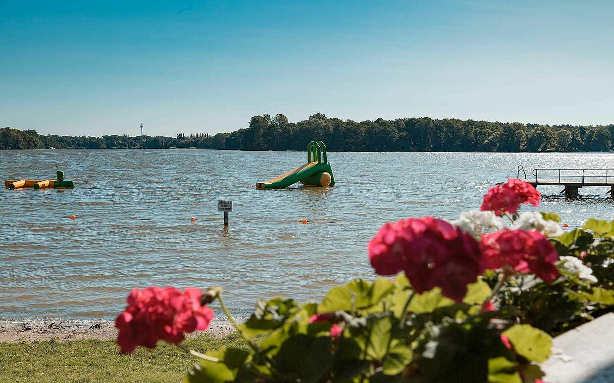 Wasserrutsche im Jahnbad Neuruppin