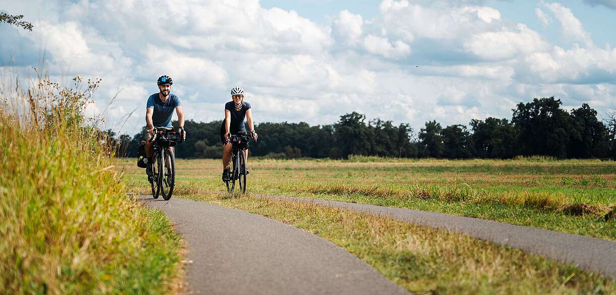 Tour mit Gravelbikes in Brandenburg