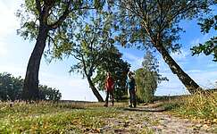 Wanderer unterwegs