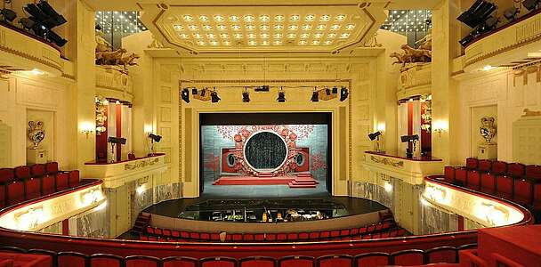 Theatersaal im Staatstheater Cottbus