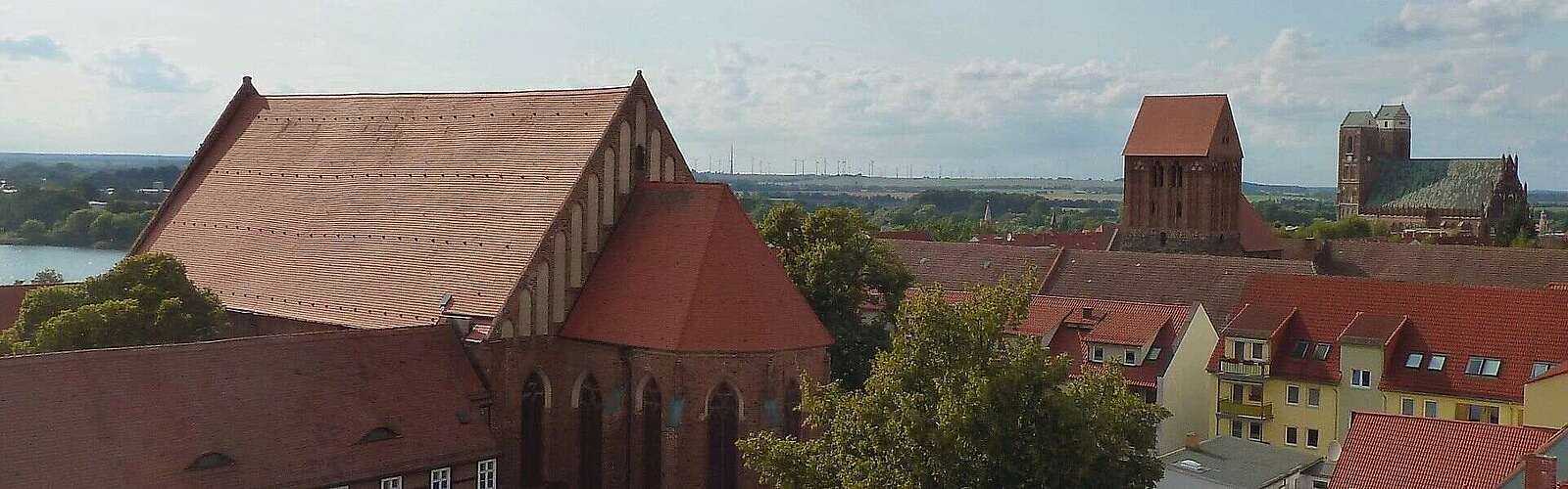 Blick auf das ehemalige Dominikanerkloster Prenzlau,
            
        
                Foto: TMB Tourismus-Marketing Brandenburg GmbH/Matthias Schäfer