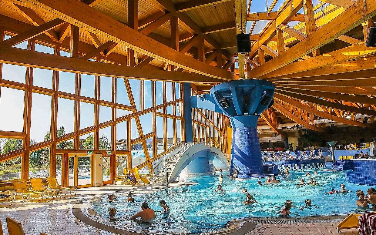 Innenbereich der Natur Therme Templin