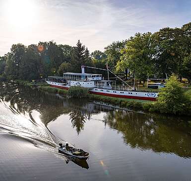 Die Riesa im Binnenschifffahrtsmuseum