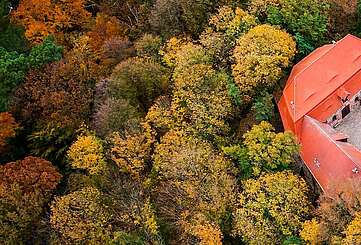 Burg Rabenstein im Herbst