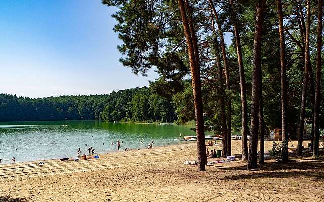 Baden im Schervenzsee