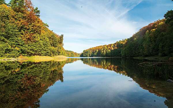 Herbsttag am Gamensee