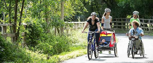 Barrierefrei unterwegs auf der Flaeming Skate
