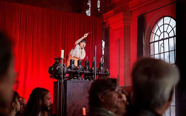 Lausitz Festival in der Brikettfabrik Louise in Domsdorf