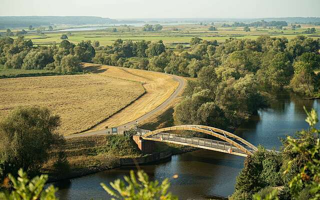 Brücke im Nationalpark Unteres Odertal
