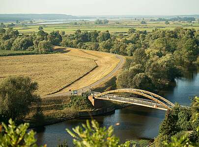 Brücke im Nationalpark Unteres Odertal