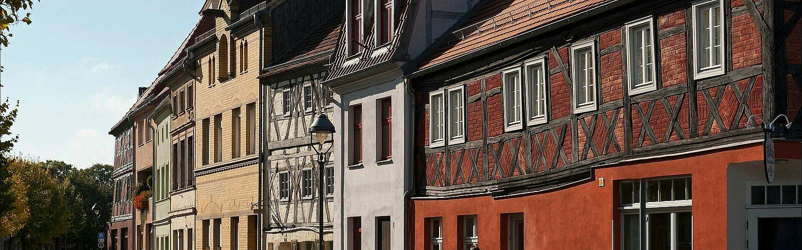 Fachwerkhäuser in Treuenbrietzen,
            
        
                Foto: AG HIS Arbeitsgemeinschaft Städte mit historischen Stadtkernen/Erik-Jan Ouwerkerk