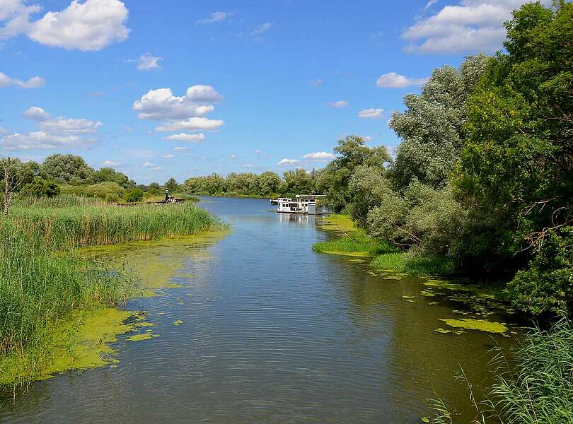 In Milow mündet die Stremme in die Havel.