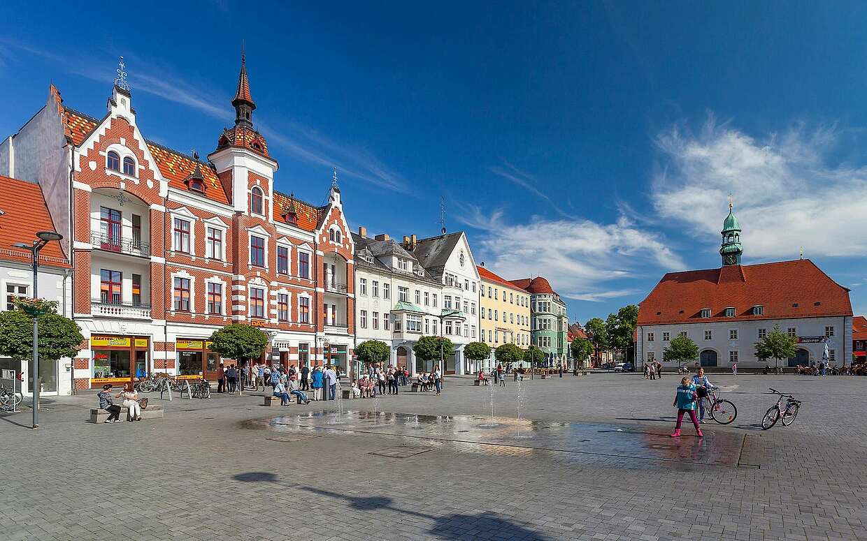 Marktplatz in Finsterwalde